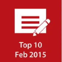 Top 10 in February 2015